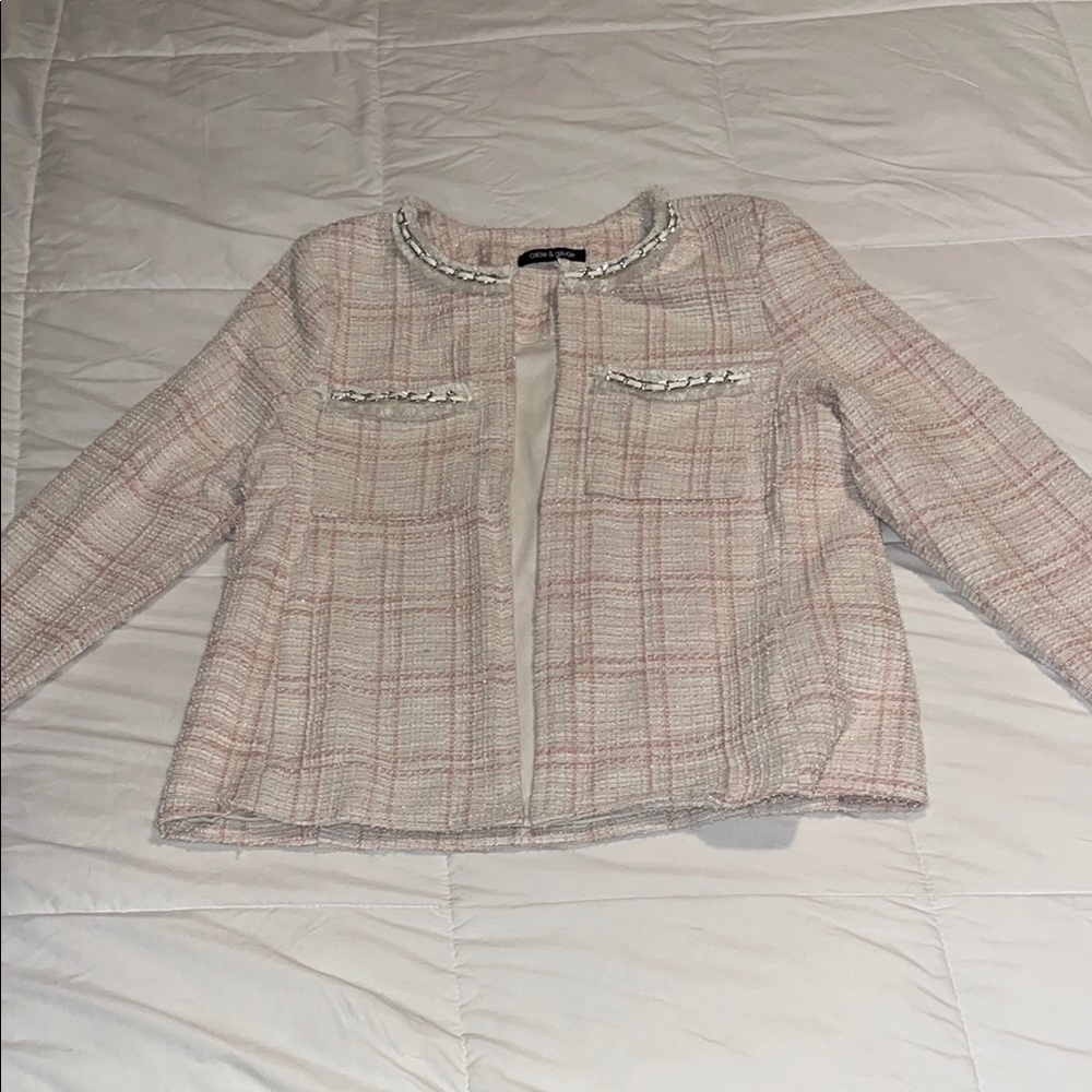 Pink Blazer Jacket